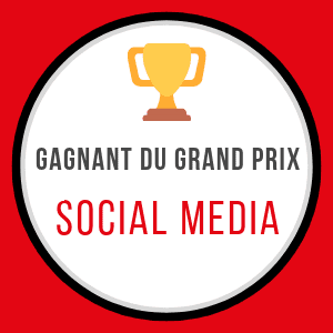 Gagnant du Grand Prix Social Media