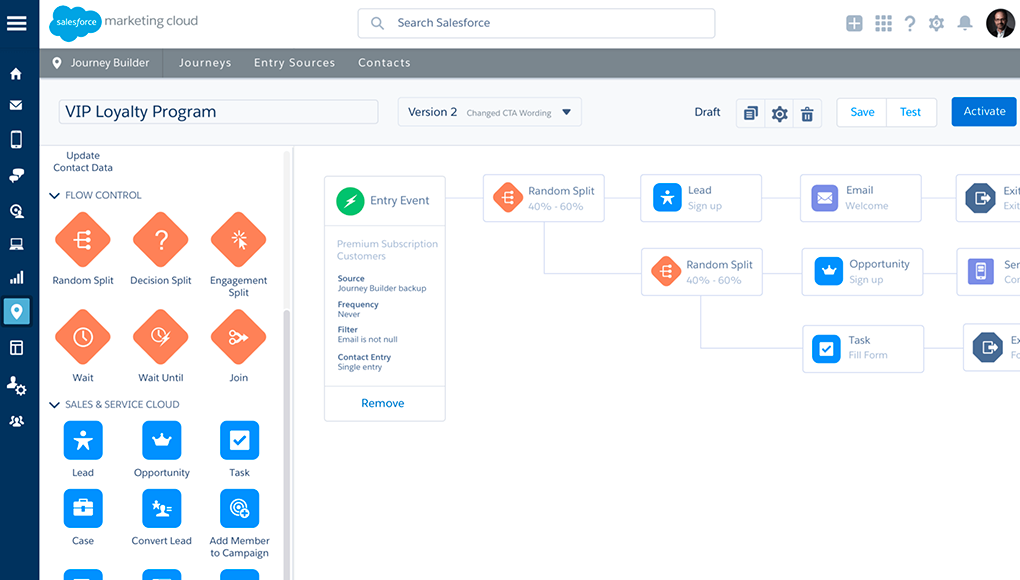 Salesforce-marketing-cloud-interface